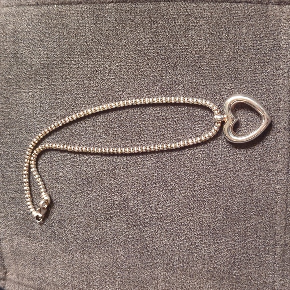Sterling heart necklace - Picture 1 of 7